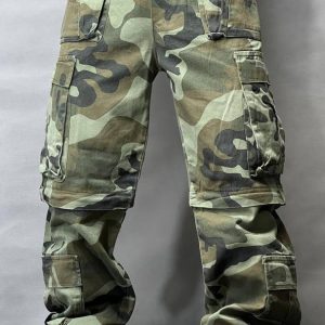 شلوار چیریک رنگ سبز لجنی