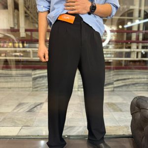 شلوار نیم بگ بارچه بزیاق